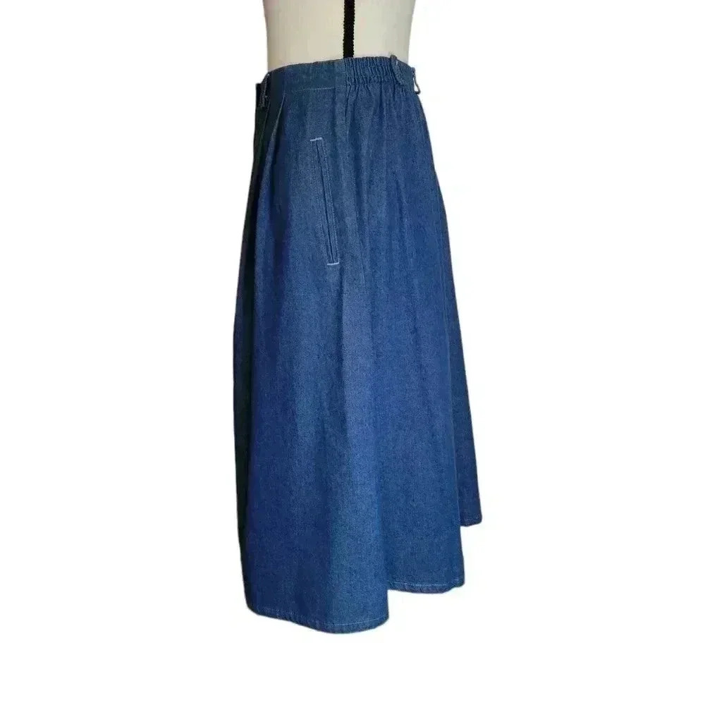 Koret City Blues Skirt 10 NWOT - Picture 2 of 5